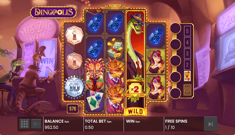 Sticky Stack Wild в Dinopolis Sticky Stack Wild в Dinopolis