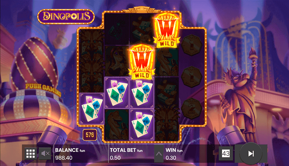 Wild Multiplier в Dinopolis Wild Multiplier в Dinopolis